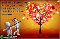 You Love Someone Quote